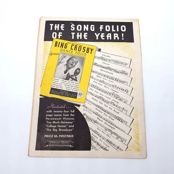 Vintage Sheet Music Love In Bloom 1934 Piano Voice Ukulele - Picture 2 of 4